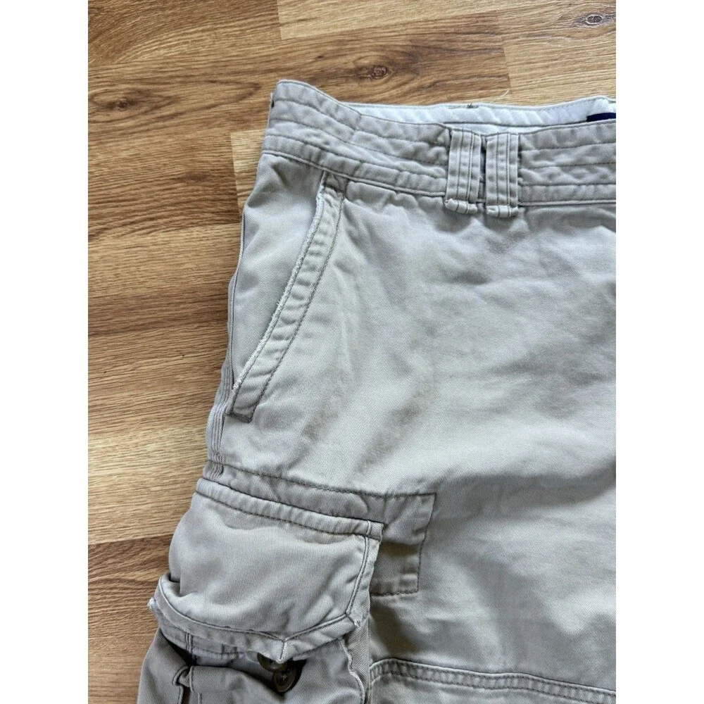 Polo Ralph Lauren Cargo Shorts Men’s 38 Khaki Beige Work Utility Casual